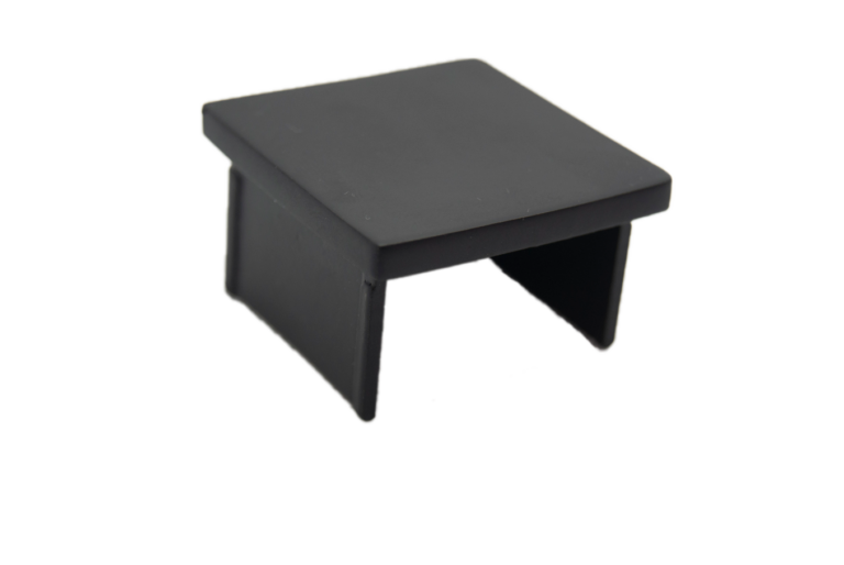 Attache murale acier inoxydable peint noir pour rampe (RBI-100N)