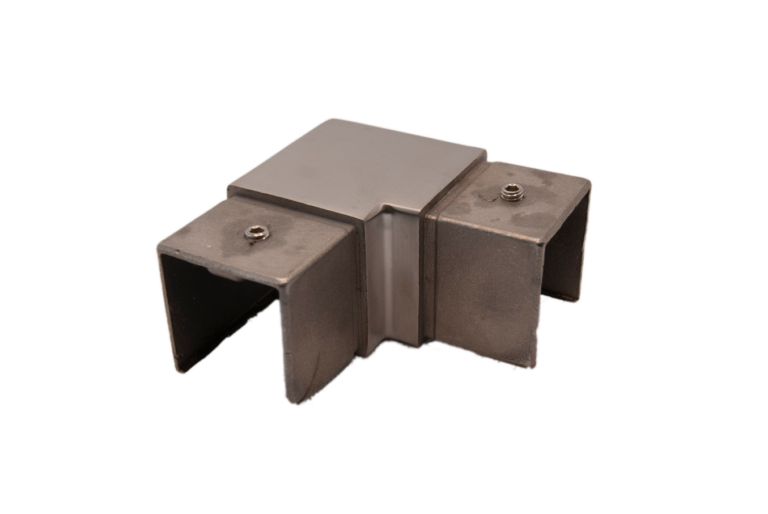 Attache de coin acier inoxydable pour rampe (RAC-100)