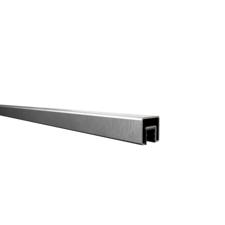 Rampe 3m en acier inoxydable pour verre de 12mm (SRU-100)