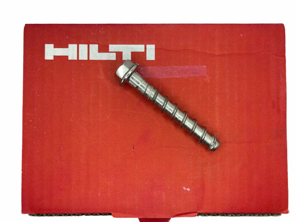Vis d’ancrage Hilti KH 3/8″ x5″ galvanisée (boite de 30)(KH-385)