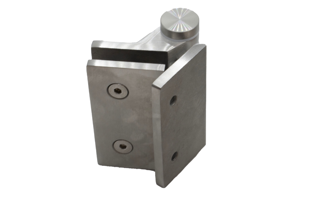 2 charnières acier inoxydable (2 unités) pour fixation murale (PI-100M)