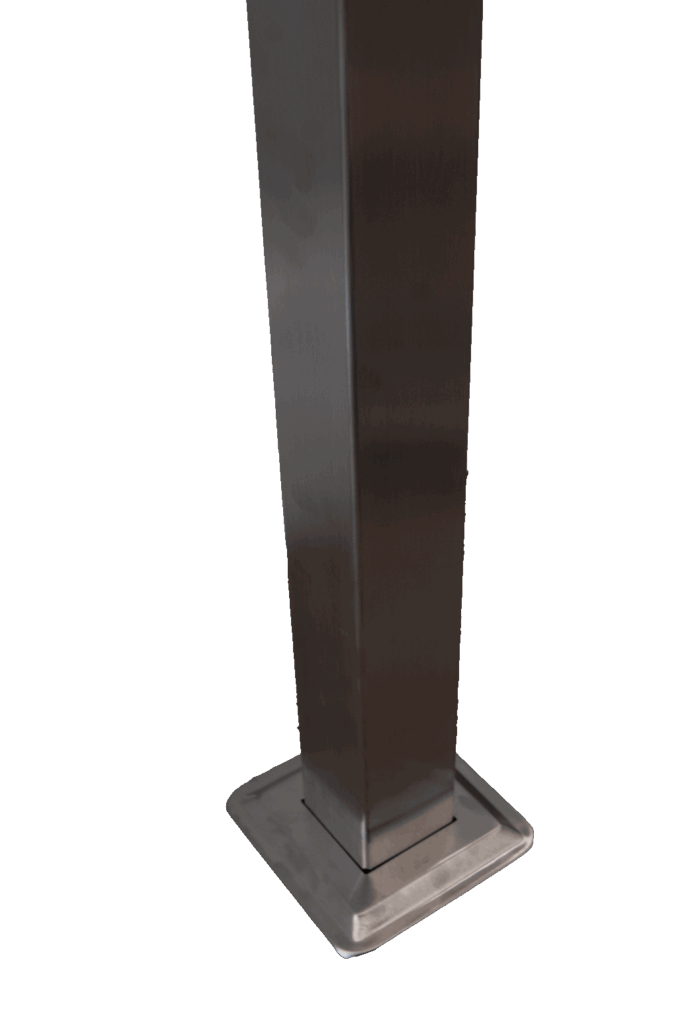 Poteau acier inoxydable 50″ × 1.5″ (PTS-5015)