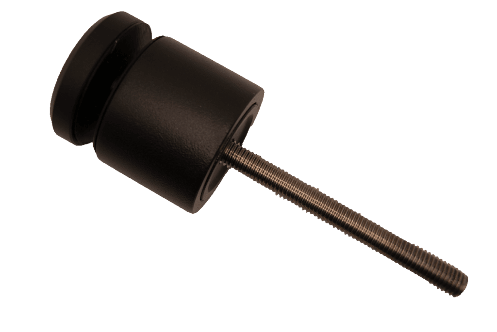 Standoff ajustable acier inoxydable peint noir (AS-100N)