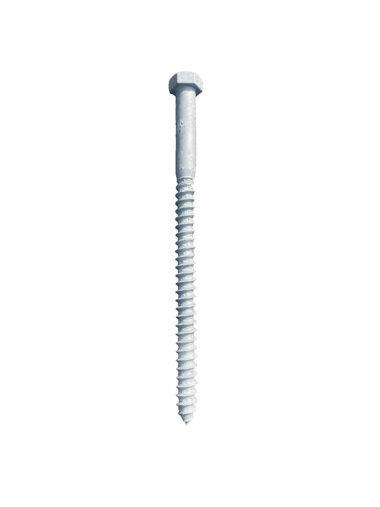 Tire fond 3/8 x 6″ de long galvanisés (qte 200) VAB-6B